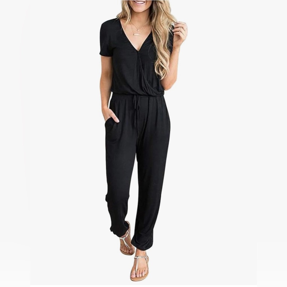 Black Women's Jumpsuit - L